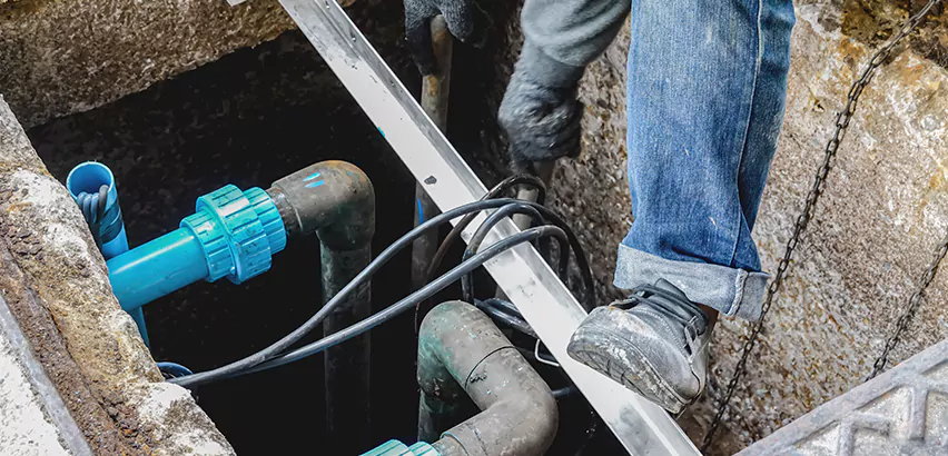 Zoeller Sewage Ejector Pump System in Wheeling